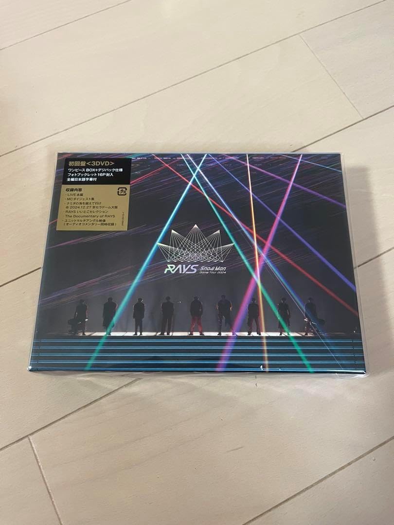 Man RAYS DVD初回限定版スノーマンレイズ RAYS 【初回盤B】(+DVD) : Snow Man | HMV&BOOKS online - JWCD